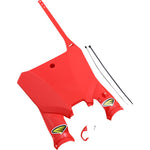 Cycra Stadium Number Plate - Red - Honda 1CYC-1212-32