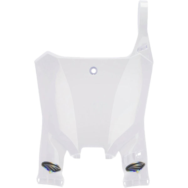 Cycra Stadium Number Plate - White 1CYC-1213-30