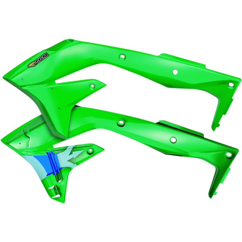 Cycra PowerFlow Shrouds - Fluorescent Green 1CYC-1867-72F