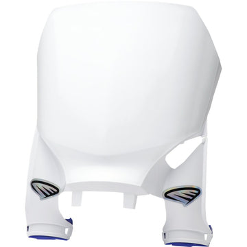 Cycra Stadium Number Plate - White - Yamaha 1CYC-0992-30