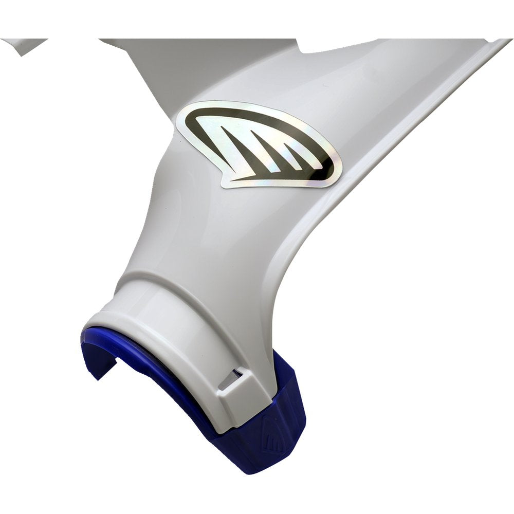 Cycra Stadium Number Plate - White - Yamaha 1CYC-0992-30