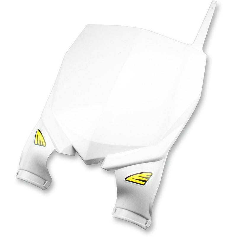 Cycra Stadium Number Plate - White - Yamaha 1CYC-0990-42