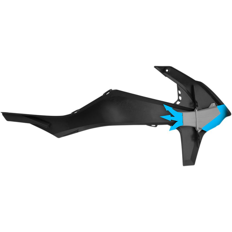 Cycra PowerFlow Shrouds - Black 1CYC-1901-12