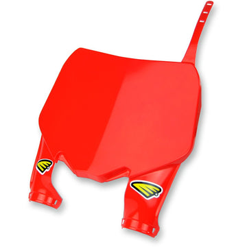 Cycra Stadium Number Plate - Red - Honda 1CYC-1200-32