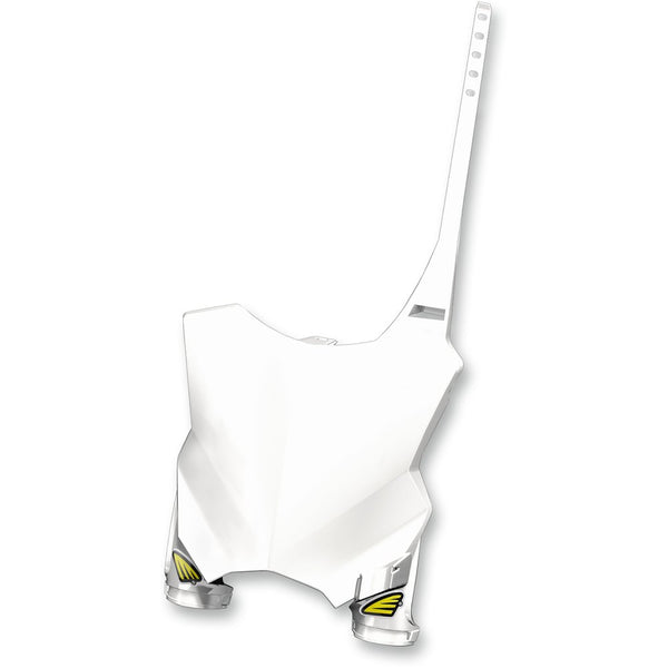 Cycra Stadium Number Plate - White - Kawasaki 1CYC-0701-42