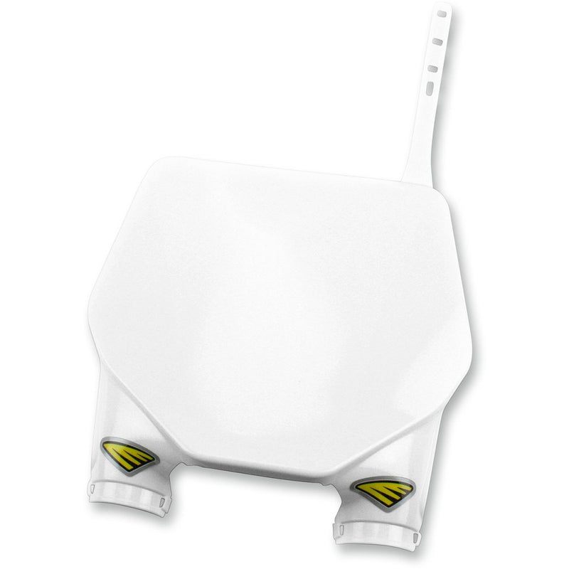 Cycra Stadium Number Plate - White - Honda 1CYC-1200-42