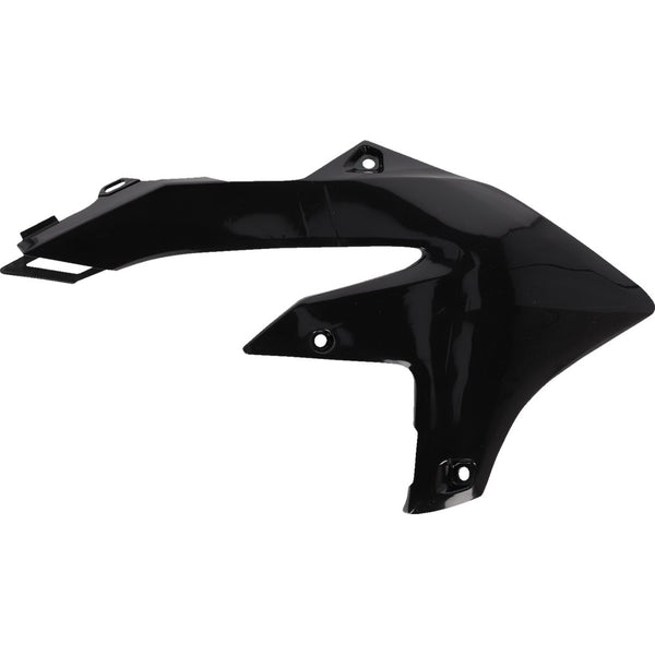 Cycra Replica Radiator Shrouds - Black - Yamaha 1CYC-1787-12
