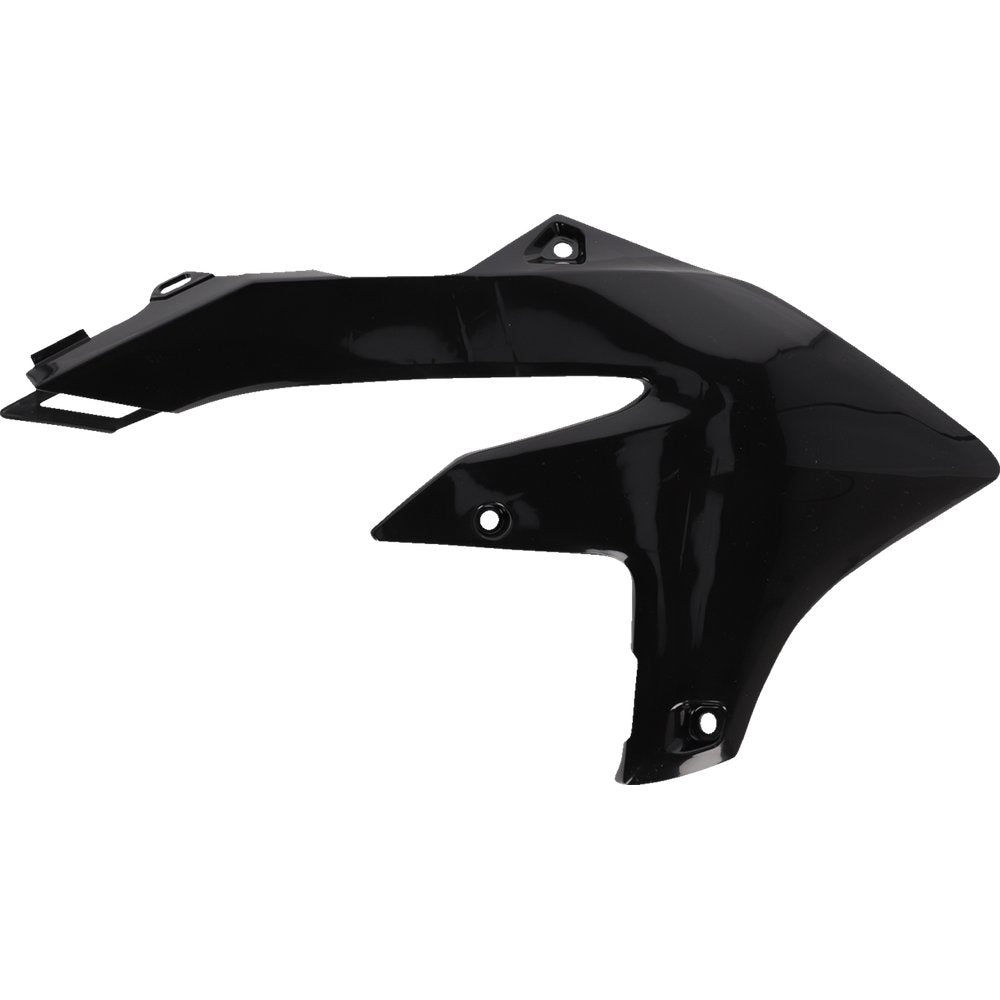 Cycra Replica Radiator Shrouds - Black - Yamaha 1CYC-1787-12