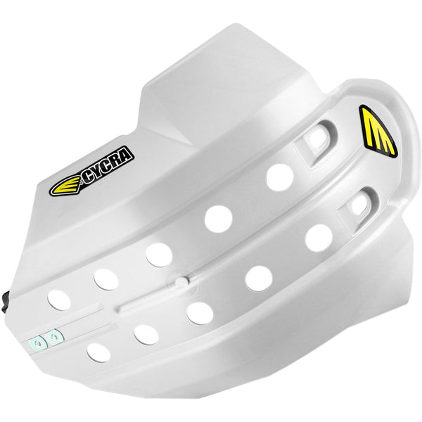 Cycra Skid Plate - White 1CYC-6218-42