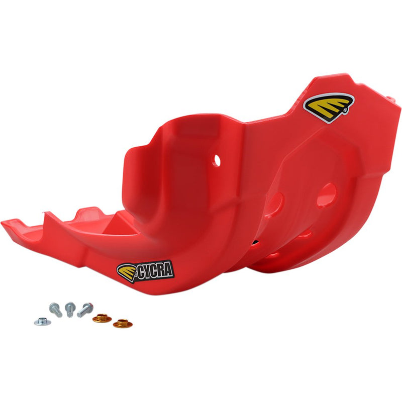 Cycra Skid Plate - Red 1CYC-6244-32
