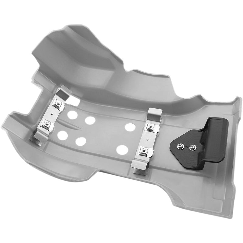 Cycra Full Combat Skid Plate - Gray - KTM 1CYC-6215-80