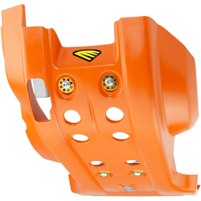 Cycra Full Combat Skid Plate - Orange - KTM 1CYC-6213-22