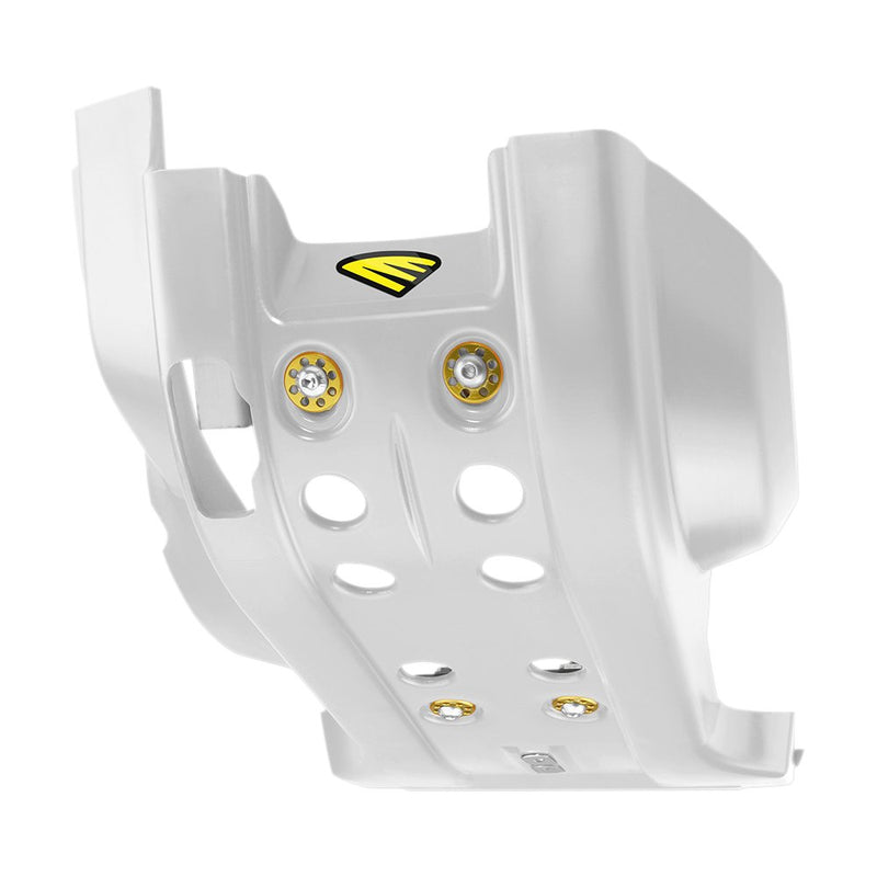 Cycra Full Combat Skid Plate - White - Husqvarna TC/TE 250/300 1CYC-6217-42