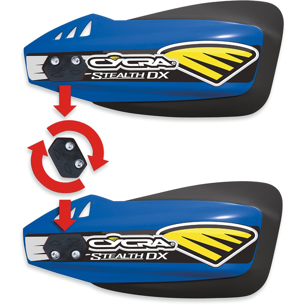 Cycra Stealth DX Racer Pack - Blue 1CYC-0025-62X