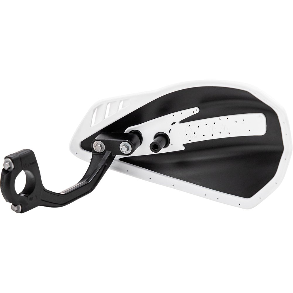 Cycra Cyclone Handguards - Black/White 1CYC-0056-315