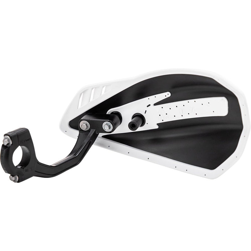 Cycra Cyclone Handguards - Black/White 1CYC-0056-315
