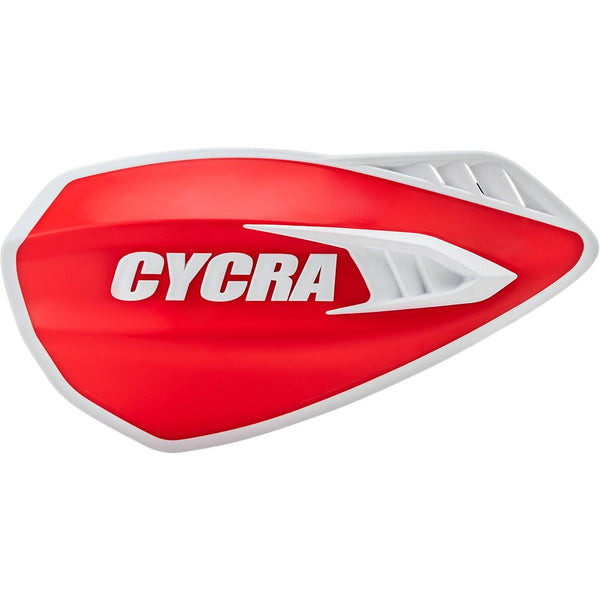 Cycra Cyclone Handguards - Red/White 1CYC-0056-343