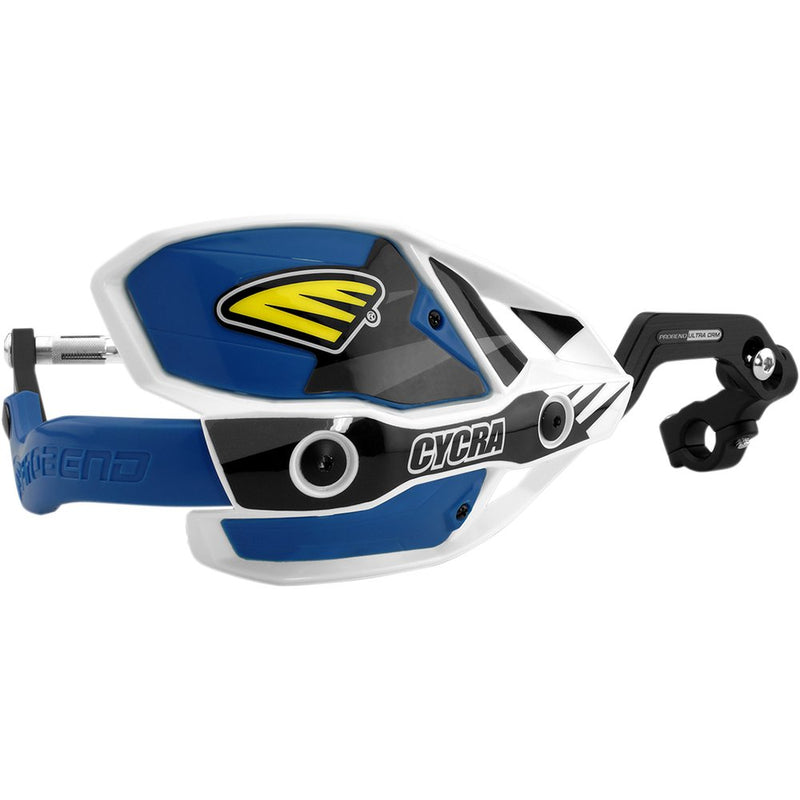 Cycra 7/8" Ultra Probend* CRM Wrap Around Handguards - White/Husqvarna Blue 1CYC-7407-88X