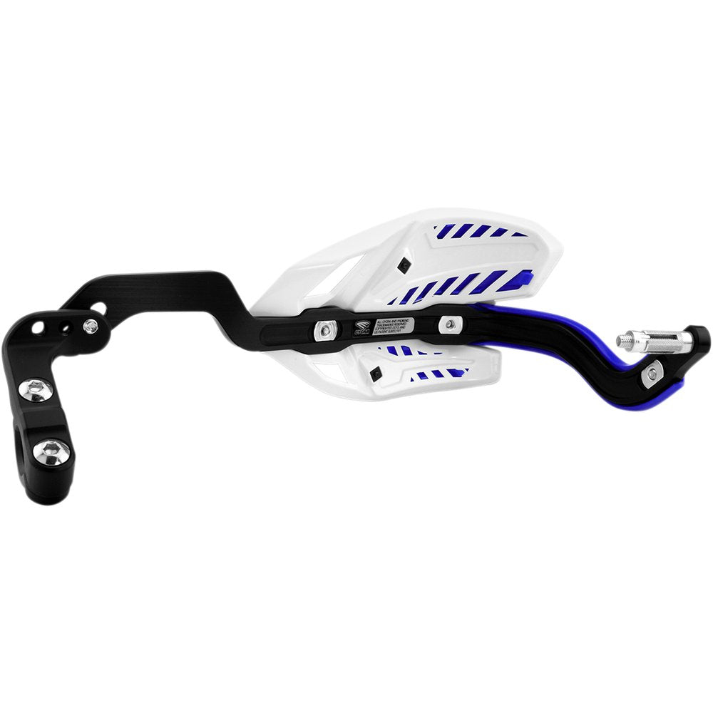 Cycra Ultra Probend CRM Wrap Around Handguards for 1-1/8" Handlebars - White/Blue 1CYC-7408-62X