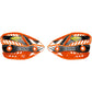 Cycra Replacement Probend* CRM Handshields - No Cover - Orange 1CYC-1019-22