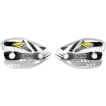 Cycra Replacement Probend* CRM Handshields - No Cover - White 1CYC-1019-42