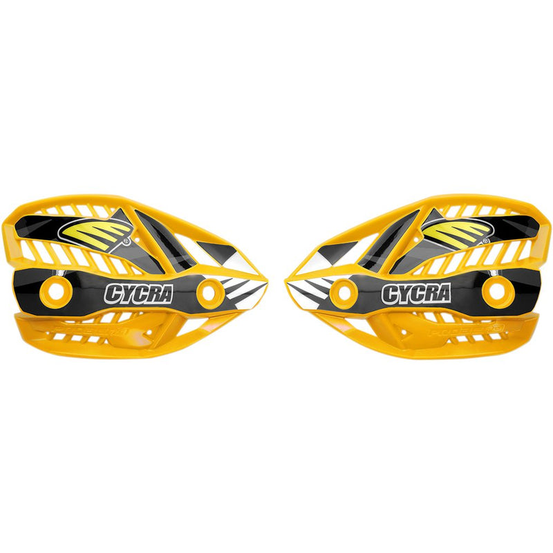 Cycra Replacement Probend* CRM Handshields - No Cover - Husqvarna Yellow 1CYC-1019-56