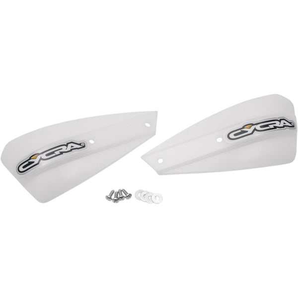 Cycra Probend* Low-Profile Replacement Handshields - White 1CYC-1115-42
