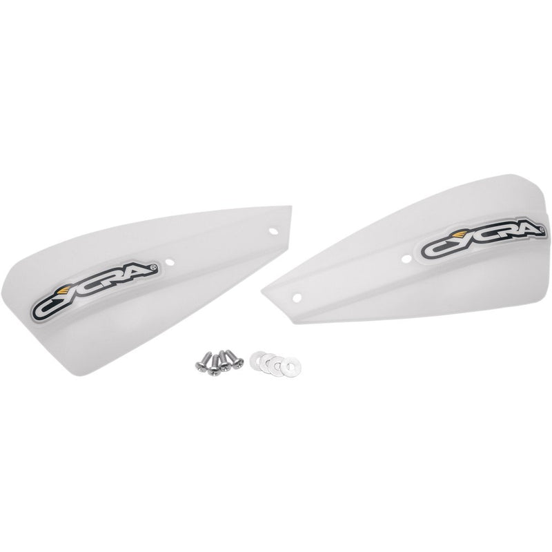 Cycra Probend* Low-Profile Replacement Handshields - White 1CYC-1115-42