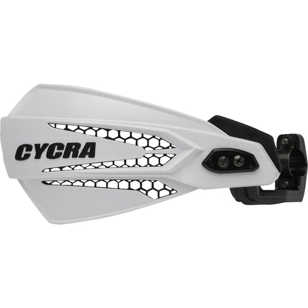 Cycra MX-Race Handguards - White/Black 1CYC-0057-42X