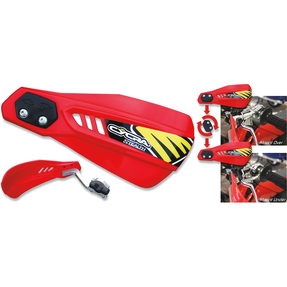 Cycra Stealth Alloy Racer Pack - Red 1CYC-0015-32X