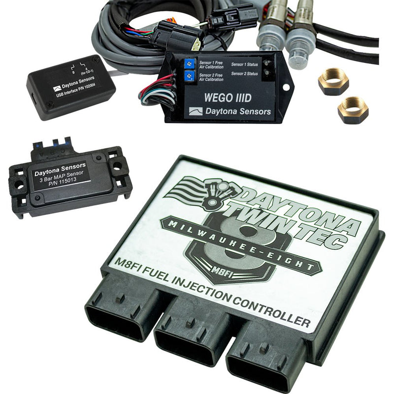 Daytona Twin Tec LLC Fuel Injection Electronic Control Module Kit with 3 BAR Manifold Absolute Sensor - '18-'20 Softail 17813