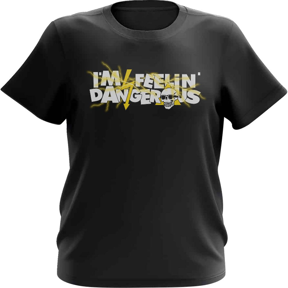 DEEGAN APPAREL Youth Shocking T-Shirt - Black/Yellow - Small DBTSS3007BLYS