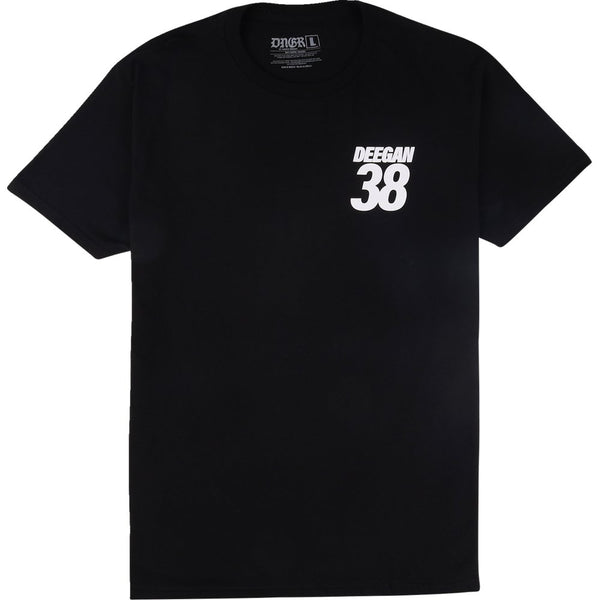 Deegan Apparel MX2 T-Shirt - Black - 3XL DMTSS3026BLK3XL