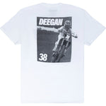 Deegan Apparel MX2 T-Shirt - White - 2XL DMTSS3026WHT2XL