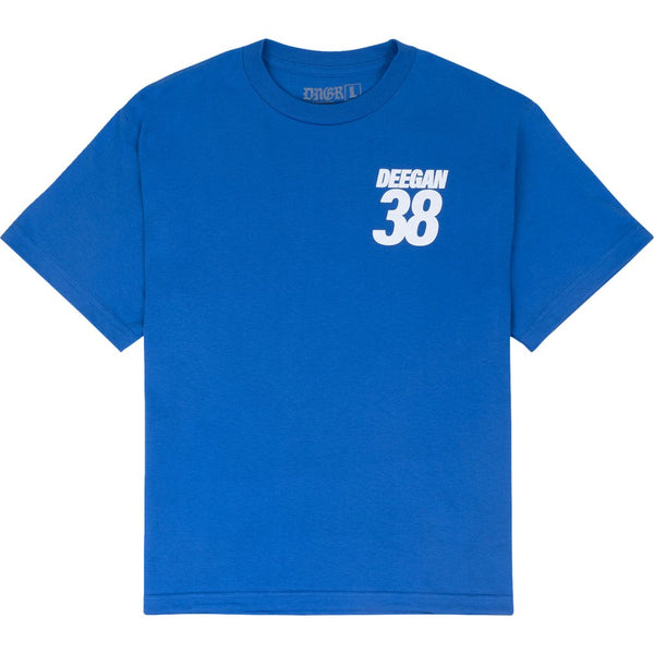 Deegan Apparel MX2 T-Shirt - Blue - 3XL DMTSS3026RYL3XL