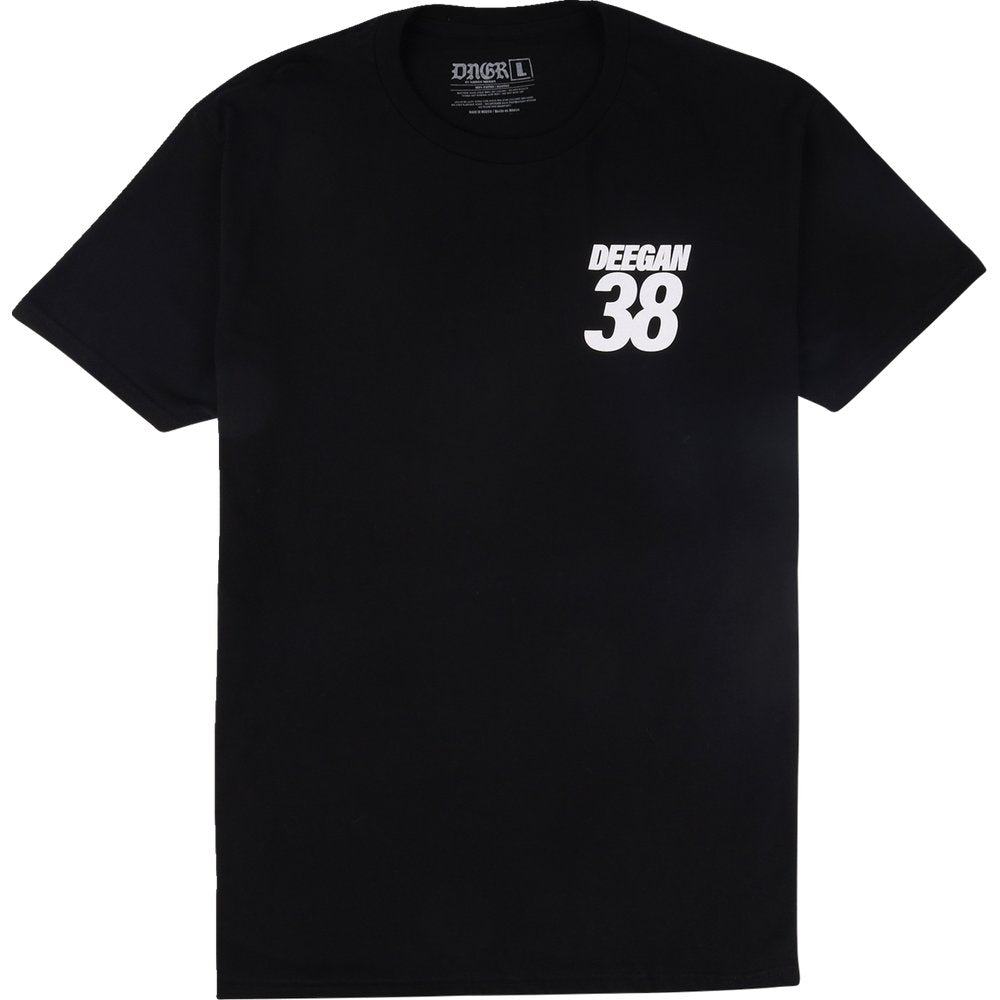 DEEGAN APPAREL MX2 T-Shirt - Black - 4XL DMTSS3026BLK4XL