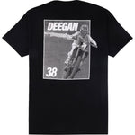 Deegan Apparel Youth MX2 T-Shirt - Black - Large DBTSS3009BLKL