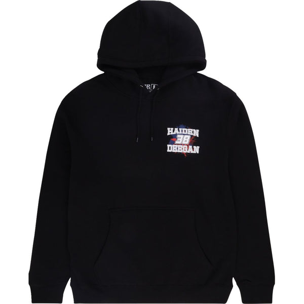 Deegan Apparel 38 Hoodie - Black - 2XL DMTFP3004BLK2XL