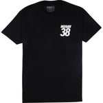 Deegan Apparel MX2 T-Shirt - Black - Medium DMTSS3026BLKM