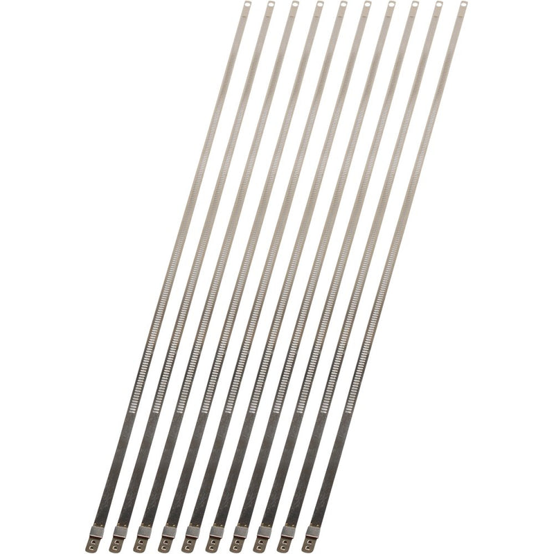 Dei Positive Locking Ties - 1/4" x 20" - Stainless Steel 010210