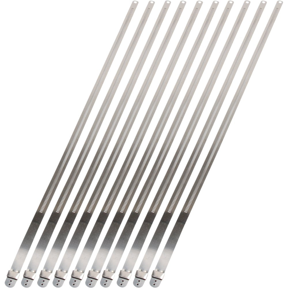 DEI Positive Locking Ties - 1/2" x 20" - Stainless Steel 010213