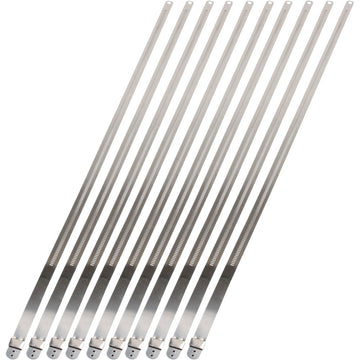 DEI Positive Locking Ties - 1/2" x 20" - Stainless Steel 010213