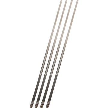 DEI Positive Locking Ties - 1/4" x 14" - Stainless Steel 010209