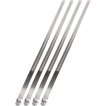 DEI Positive Locking Ties - 1/2" x 14" - Stainless Steel 010212