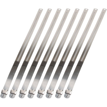 DEI Positive Locking Ties - 1/2" x 9" - Stainless Steel 010211