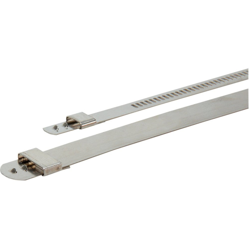 Dei Positive Locking Ties - 1/4" x 9" - Stainless Steel 010208