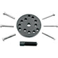 DENNIS STUBBLEFIELD SALES Flywheel Puller - Disc w/Bolts - 12 Hole MP-37