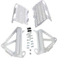 DEVOL Radiator Guards - Brushed Aluminum - Suzuki 0101-4706