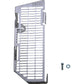 DEVOL Radiator Guard - Brushed Aluminum - Kawasaki 0101-2401