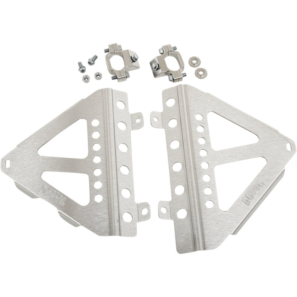 DEVOL Radiator Race Brace Set - Honda 0122-1203